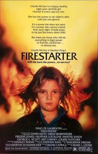 Firestarter 1984 - Poster