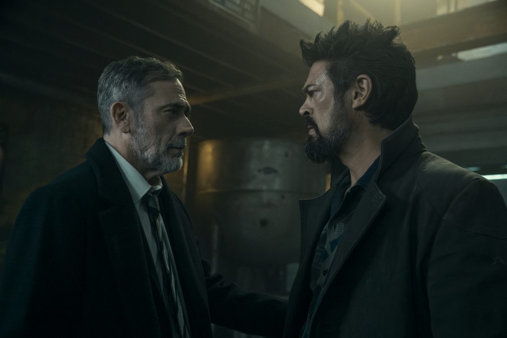 Jeffrey Dean Morgan als Kessler en Karl Urban als Billy Butcher