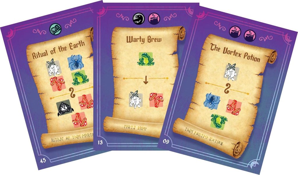 Warty brew en Vortex potions