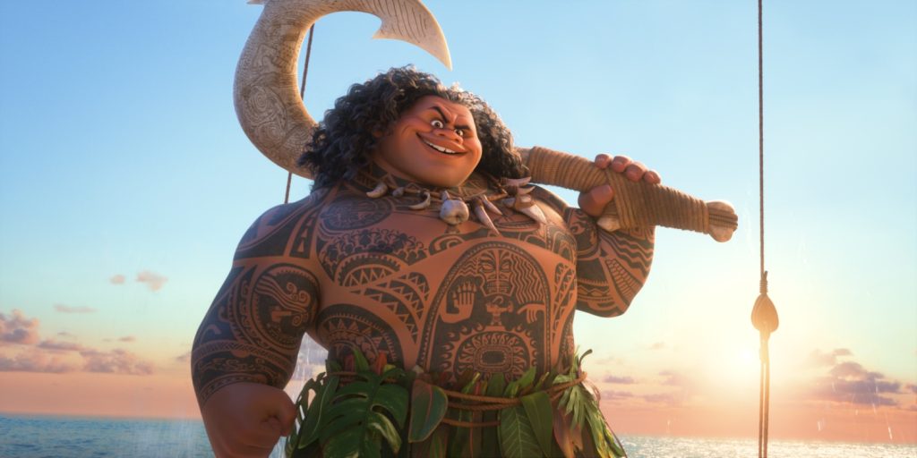 Dwayne Johnson als Maui in Vaiana 2