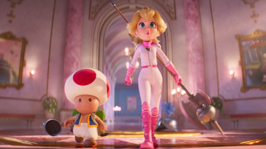 Keegan-Michael Key als Toad en Anya Taylor-Joy als Princess Peach